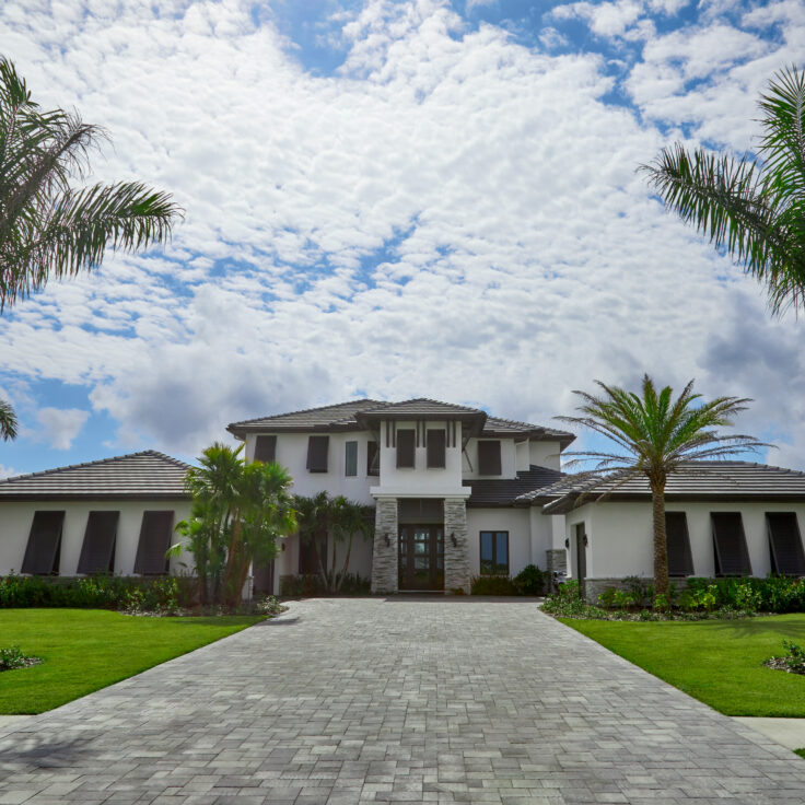 Glass Railing Floating Stair