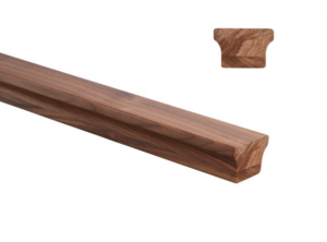 Graspable wood handrail Graspable wood handrail profile