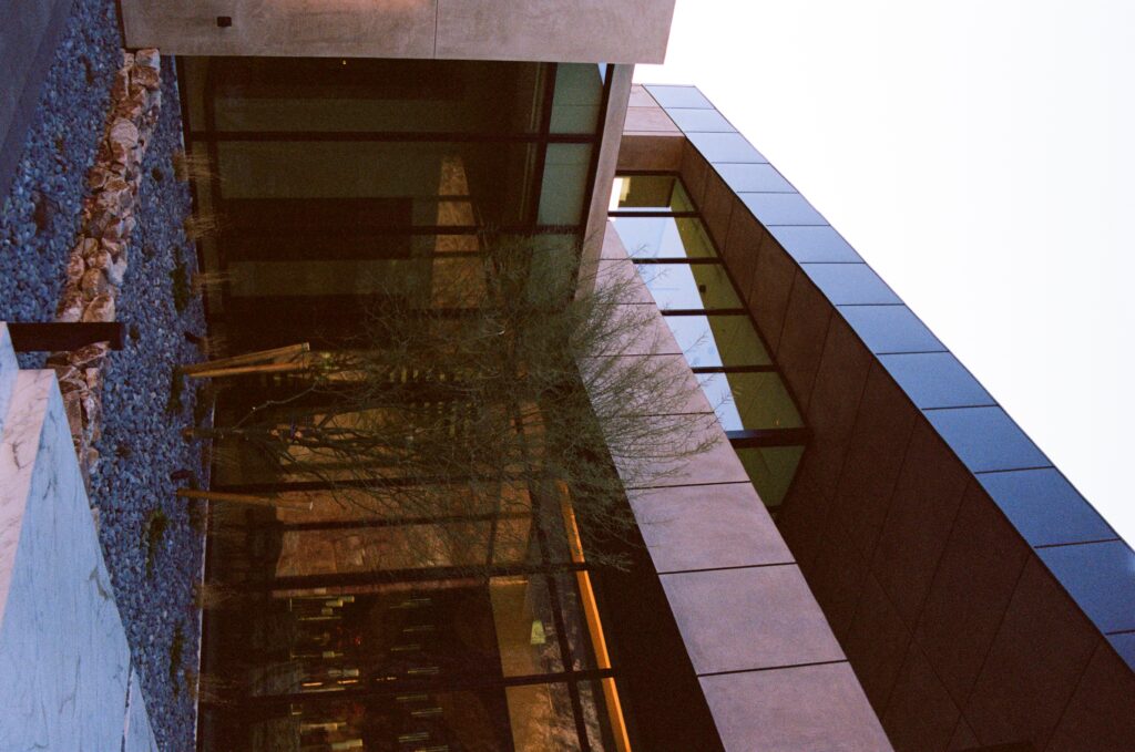 Outside view of the home