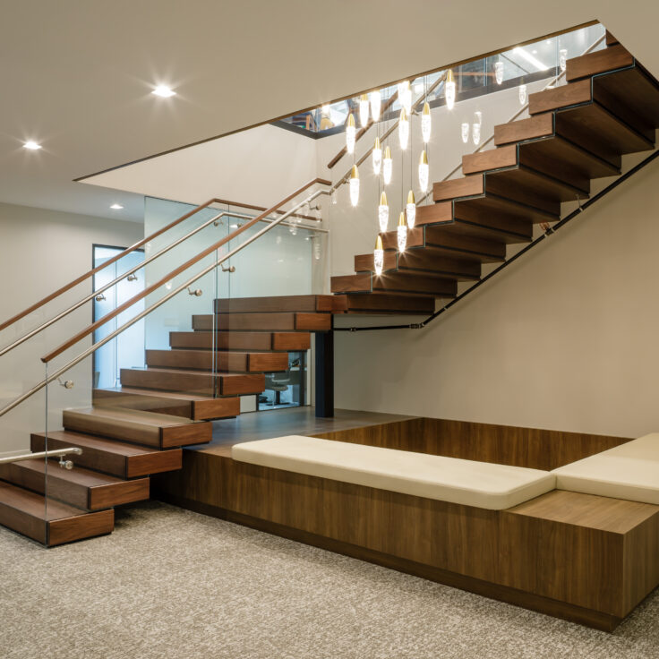 Warm FLIGHT Stack in a Luxe Virginia Office