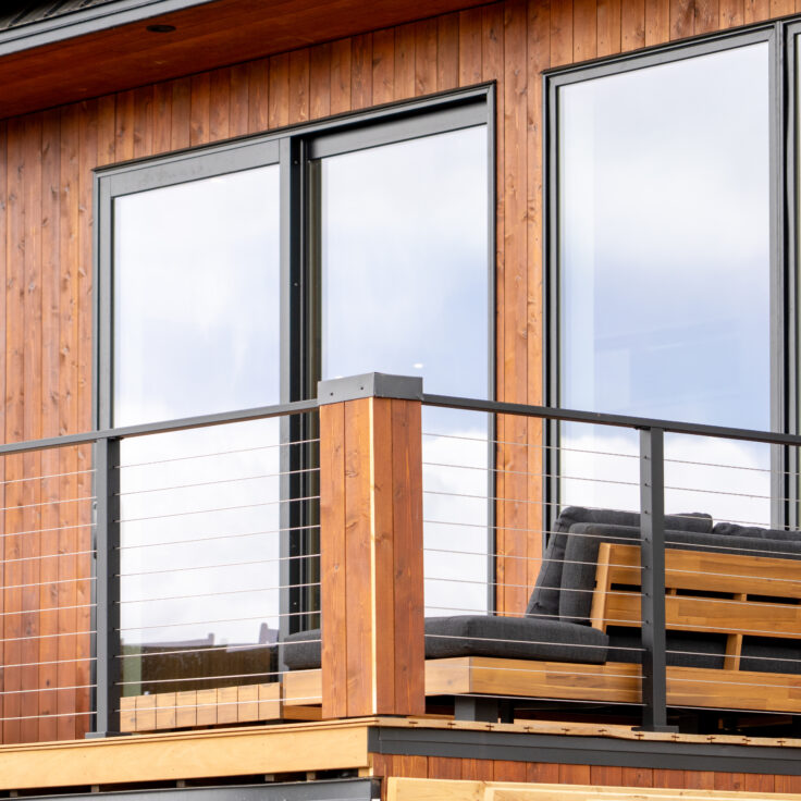 Stunning Colorado View with Express and DriveTite Cable Railing