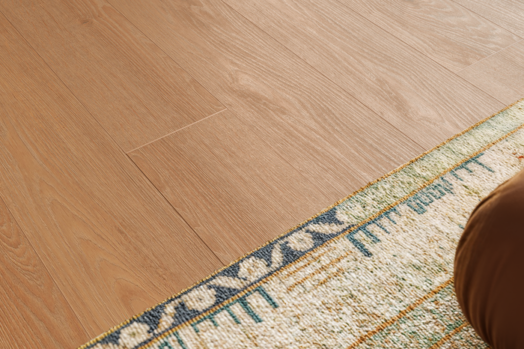 White Oak Bleach Installation by Schafer Flooring