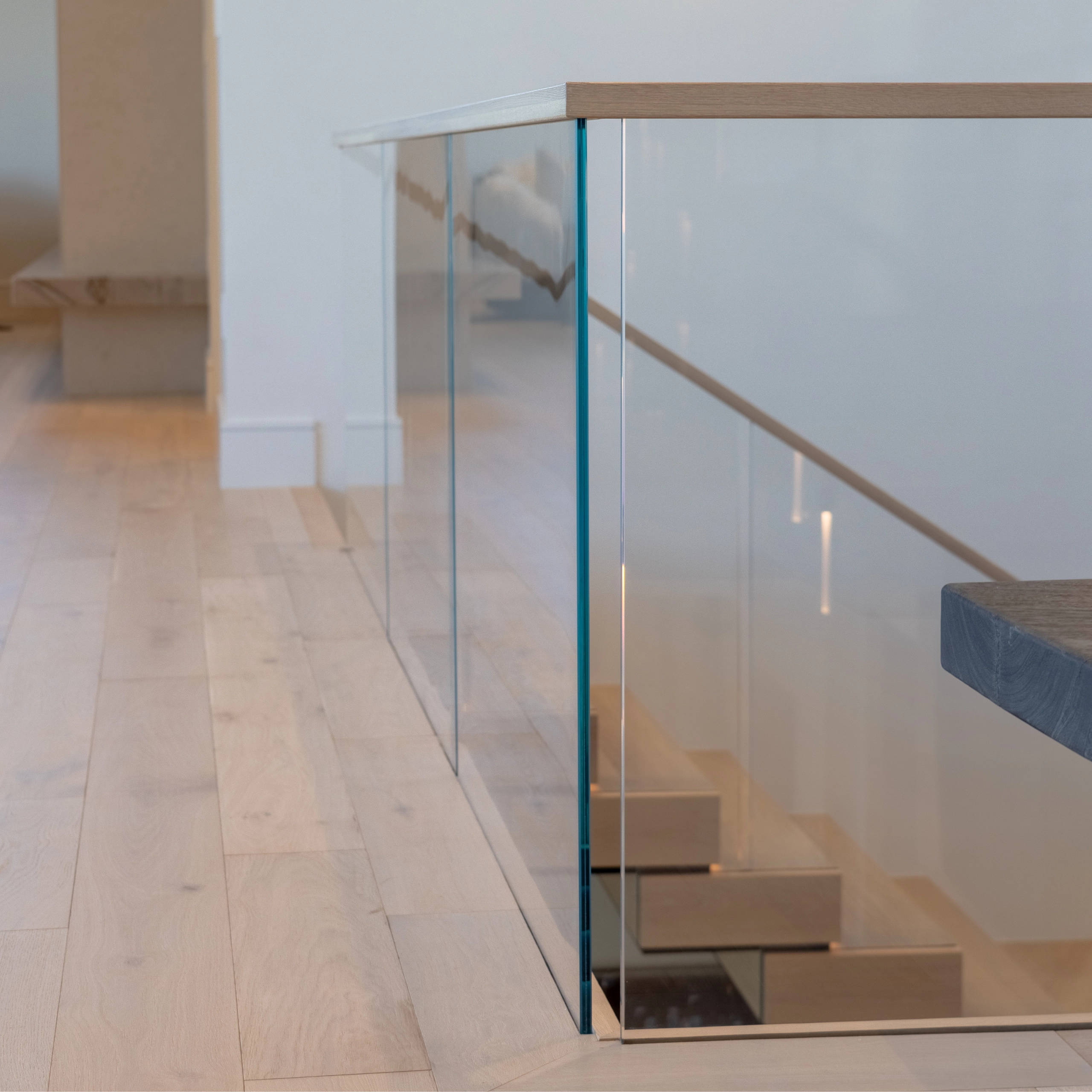 FLIGHT Stack with matching wood flooring.